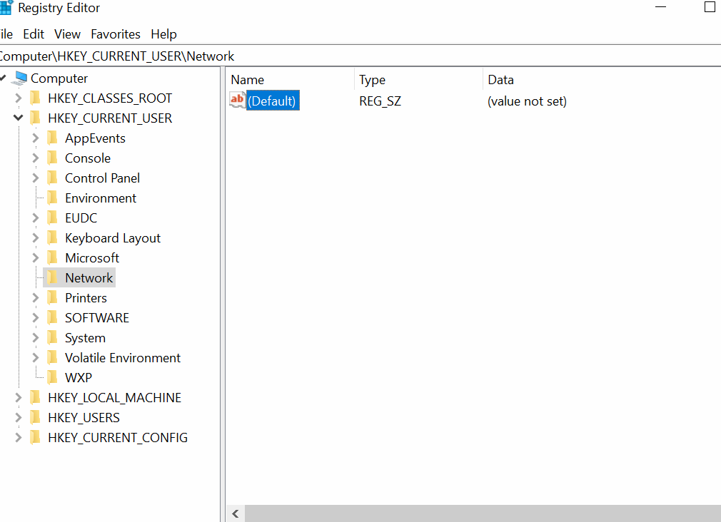 Solved: Can not map a drive | Experts Exchange