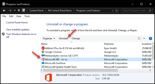 Swap Microsoft Office 365 from 64-bit to 32-bit or Vice Versa