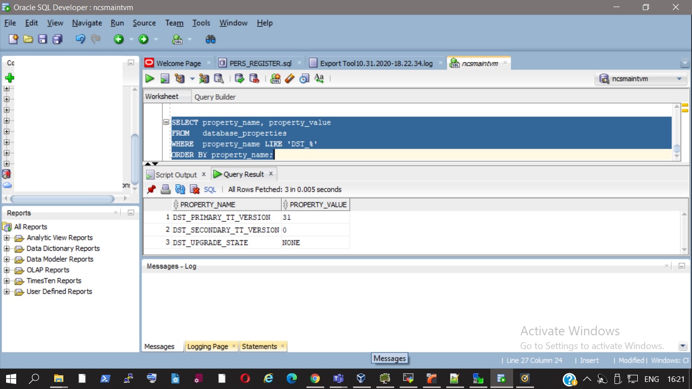 Solved: issue doing import | Experts Exchange