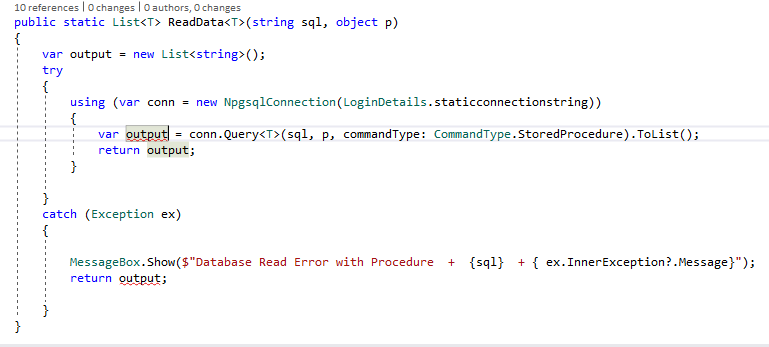 Solved: What Do I have to return in a Try/Catch Statement | Experts ...