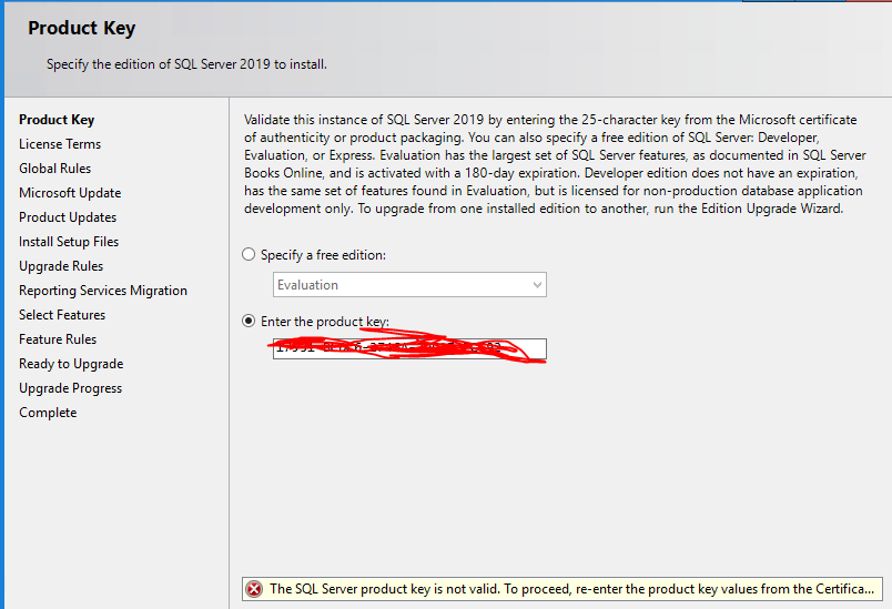 Solved: How to find the product key of SQL Server 2014 | Experts Exchange
