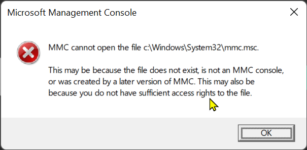 Unable to start C:\WINDOWS\system32\cmd.exe when launching Console2 - Super  User
