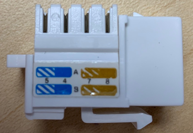 Solved: References that show color code for punching down Monoprice P/N ...