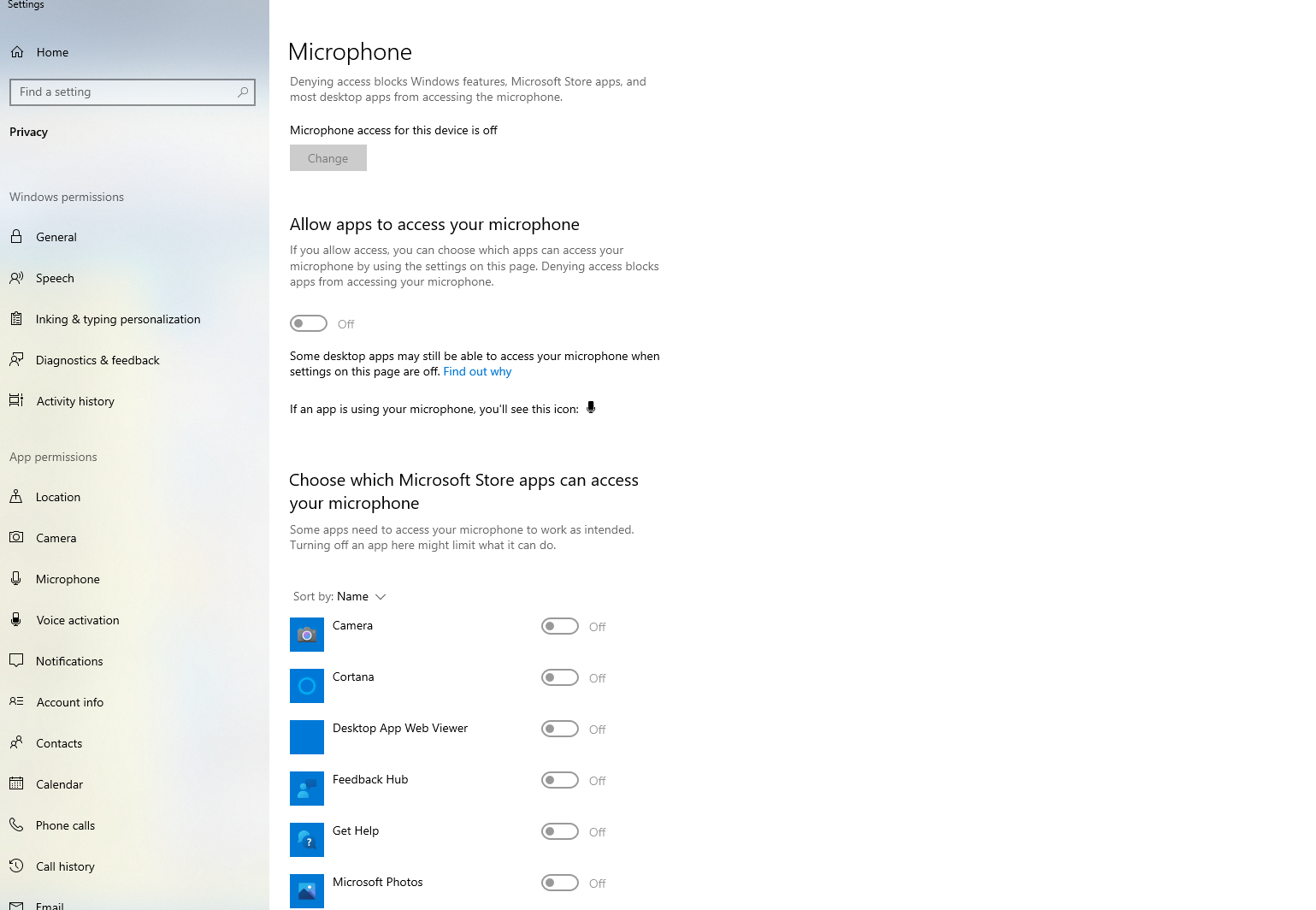 Microphone Computer Settings Microphone setting page of windows PC is greyed, how to tune it back ON ...