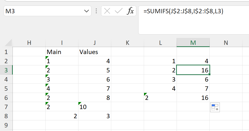 Solved: Excel SUMIFS where criteria is a cell reference that can change ...