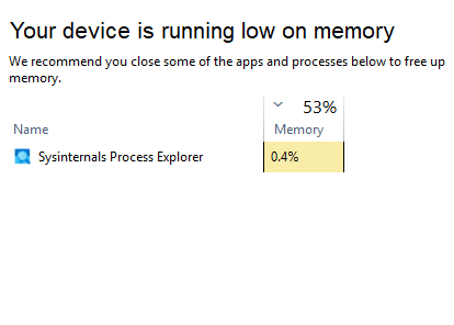 Windows RDS Server 2019 maxing out committed memory | Experts Exchange