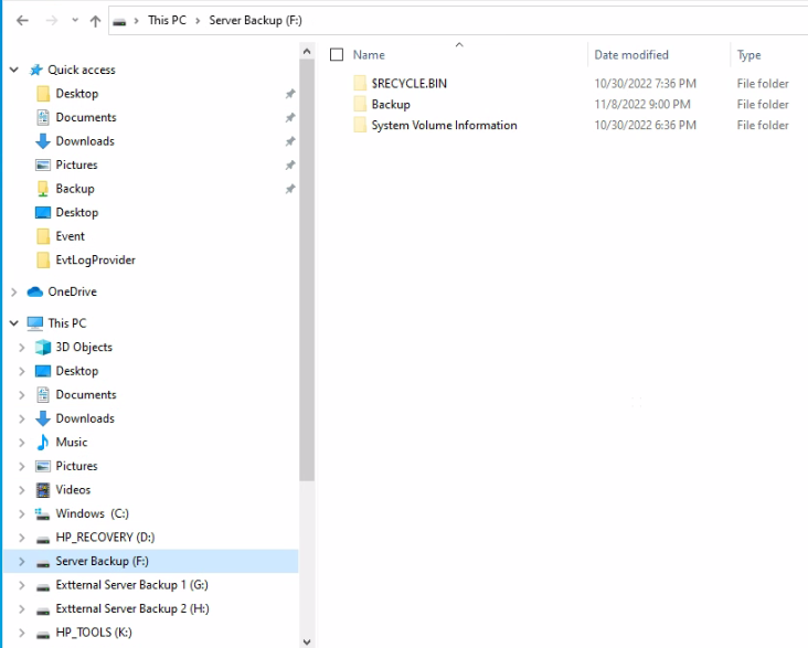 Solved: Folder not showing in File Explorer | Experts Exchange