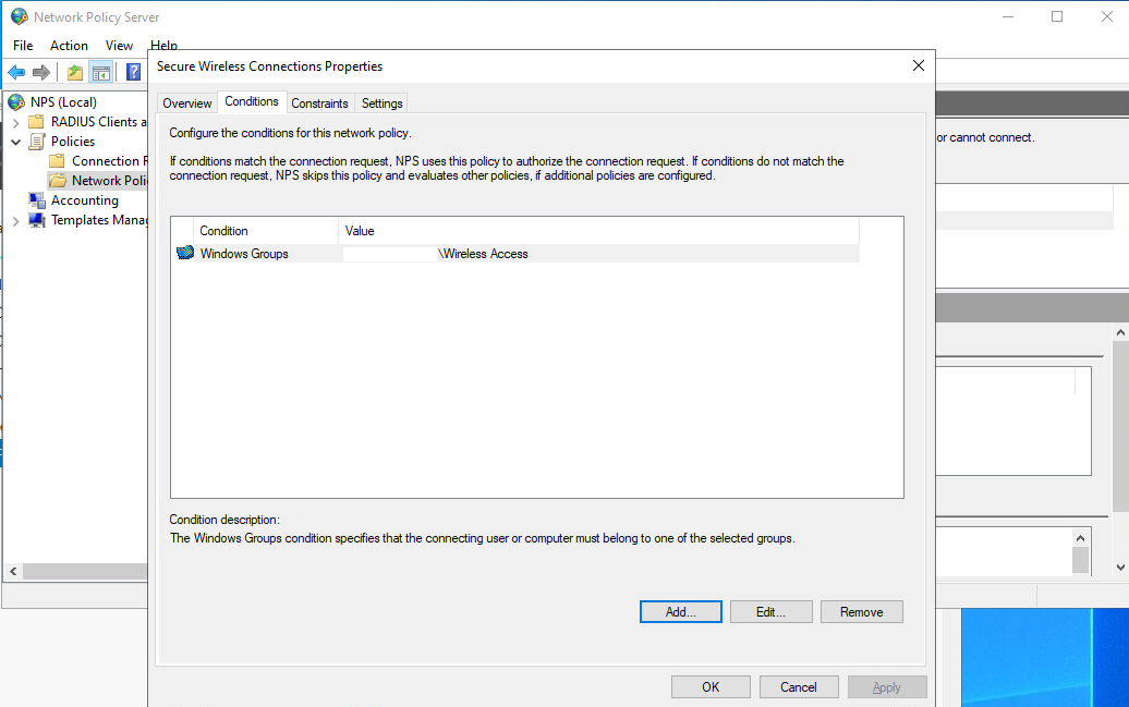 Solved Windows Server 2022 NPS Server stopped working with wireless access users after upgrade