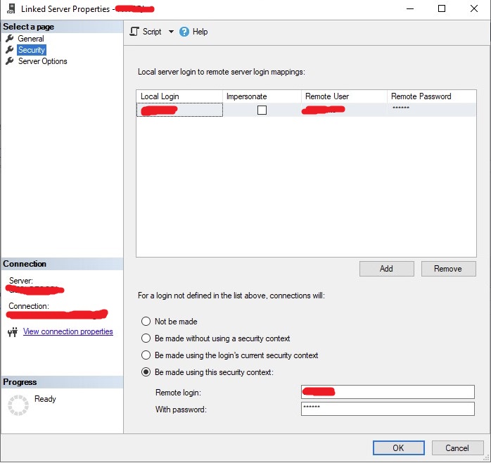 Solved user does not have permission to run dbcc show statistics for