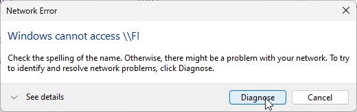 Solved: Unable to access a shared folder on my home network. | Experts ...