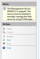 Solved: Recover IIS in Windows Server 2012R2 | Experts Exchange