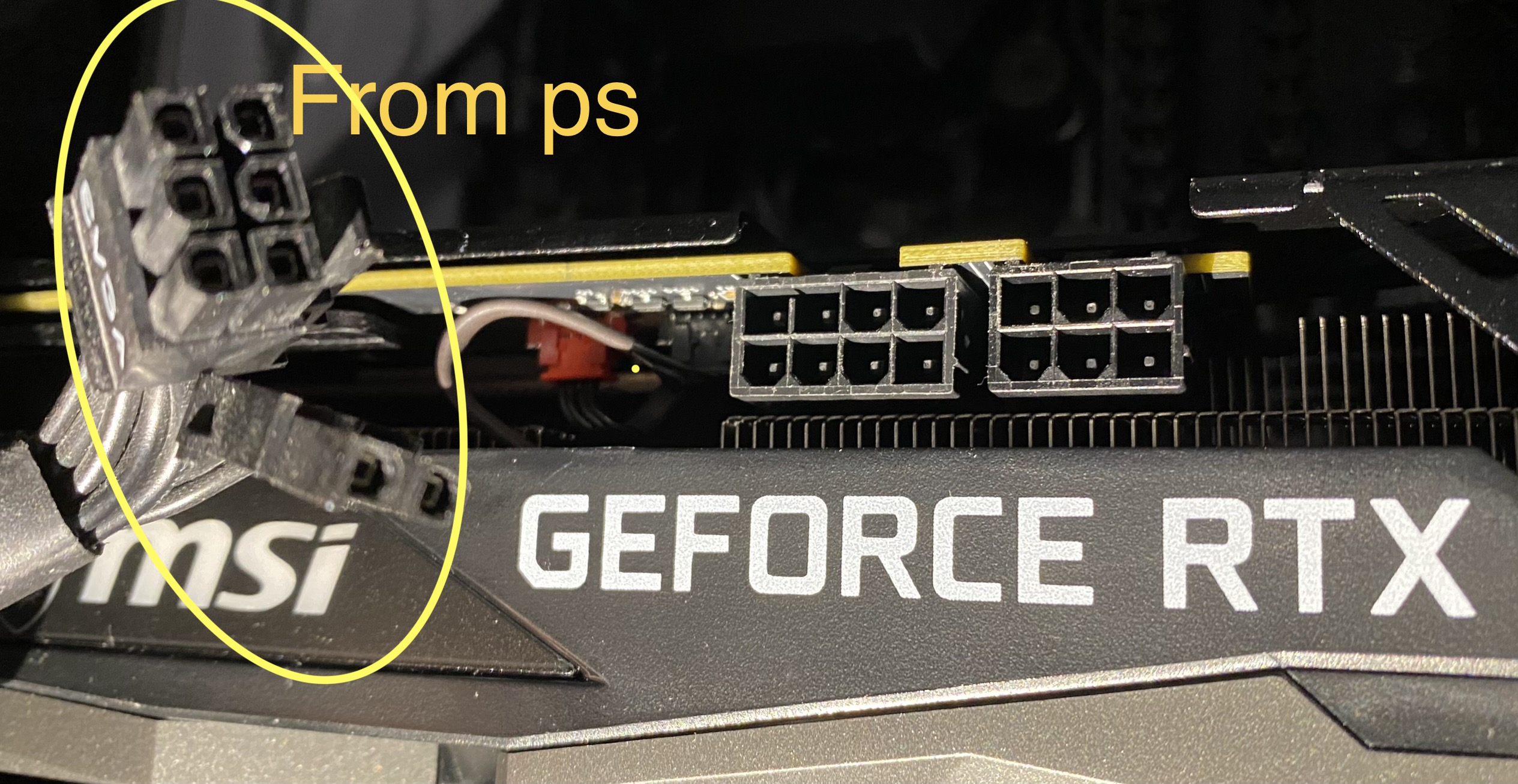Solved: Video card requires 6 and 8-pin GPU power, I only have 2 and 6 ...