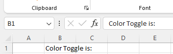 Creating An On/Off Switch For Conditional Formatting In Excel | Experts ...