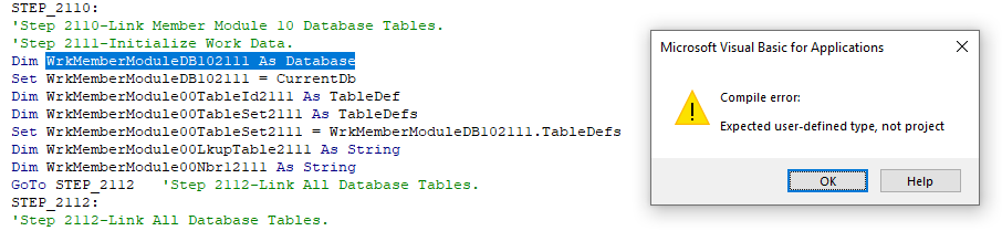 Solved: Access 2016 VBA Code Opening Takes A Long Time | Experts Exchange
