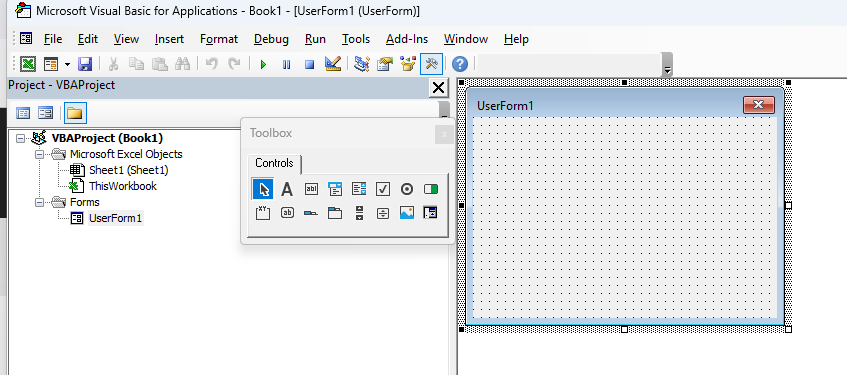 Creating a custom Welcome form in Excel | Experts Exchange