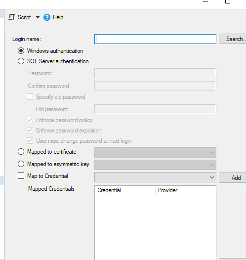 Solved: password policy for SQL server 2019/2022 | Experts Exchange