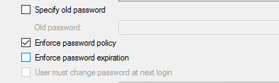 Solved: password policy for SQL server 2019/2022 | Experts Exchange