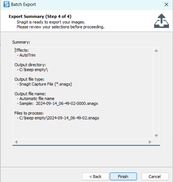 Solved: Snagit 2024 only trims 1 page in a multipage file | Experts ...
