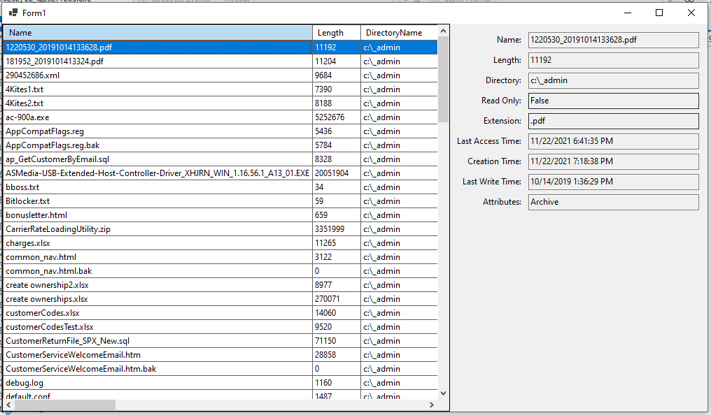 Problem with Windows Forms DataGridView (and GitHub CoPilot) | Experts ...
