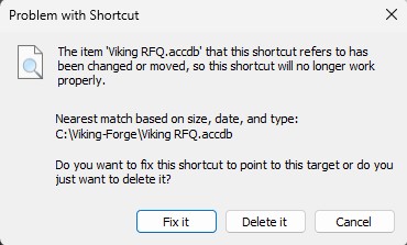 Solved: PowerShell copying Access Database and creating Shortcut on ...