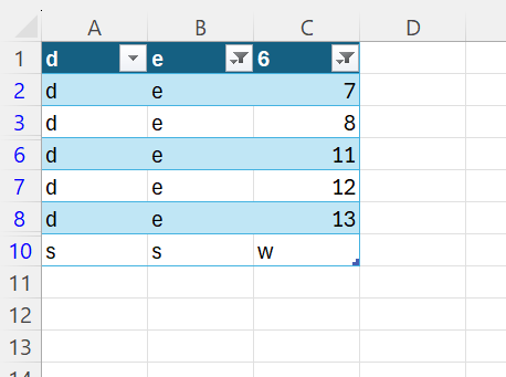 Solved: Excel VBA turn filtered table into SQL statement | Experts Exchange