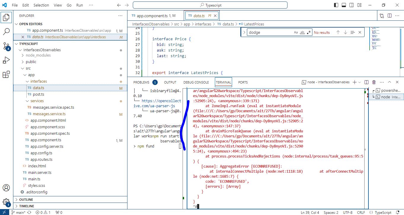 Solved: angular application error | Experts Exchange