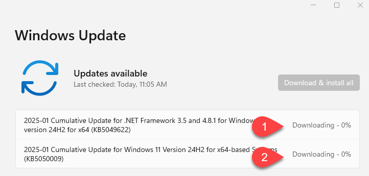 Solved: Windows 11 - Windows Update - updates failed - Download error ...
