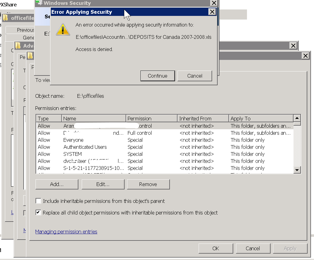 Solved: how to give a user permission to a folder and all subfolders ...