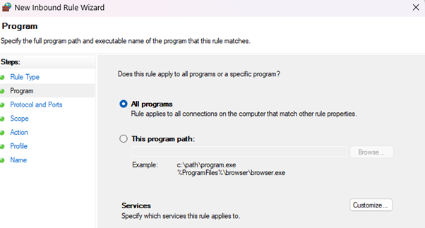 how to access a windows file share with the windows firewall on ...