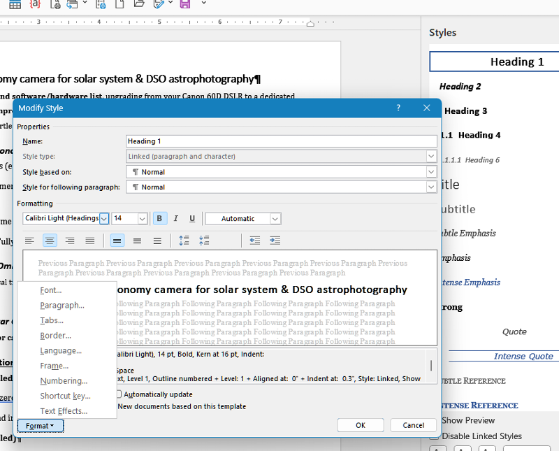 Solved: How to add the correct spacing margins in word for chapter ...