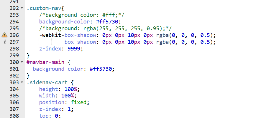 Solved: Changing height and color on navbar | Experts Exchange
