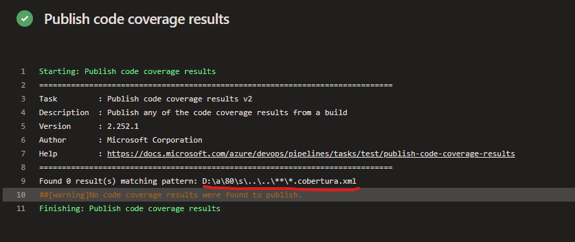 Setting up Code Coverage data in Azure DevOps Pipeline, C# .NET 9 ...