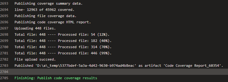 Setting up Code Coverage data in Azure DevOps Pipeline, C# .NET 9 ...