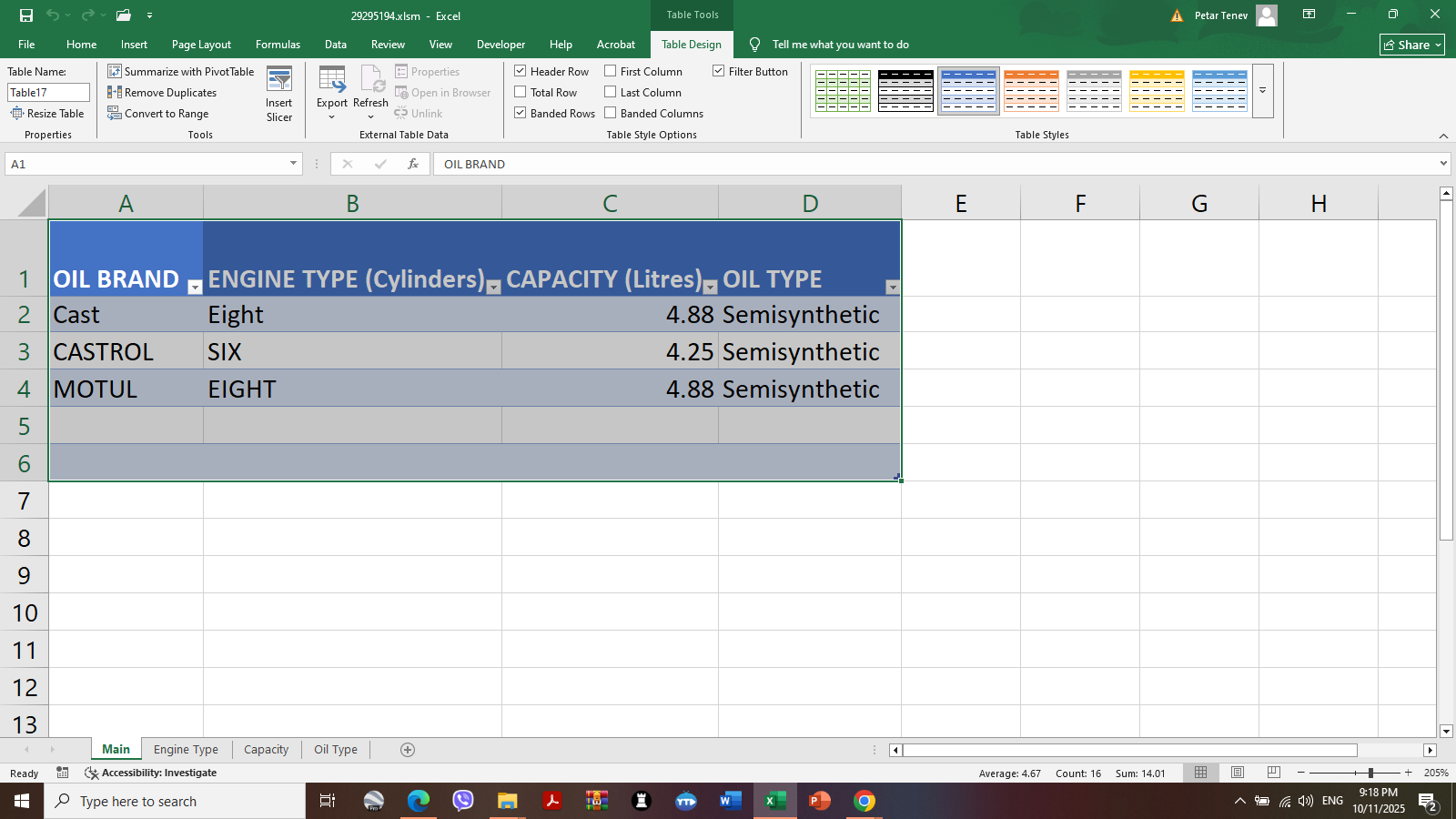 Solved: Banded Rows messed-up | Experts Exchange