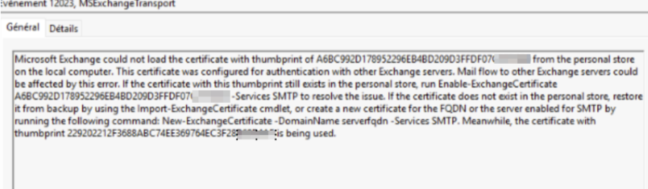 Solved: Exchange 2019 Certificate error | Experts Exchange