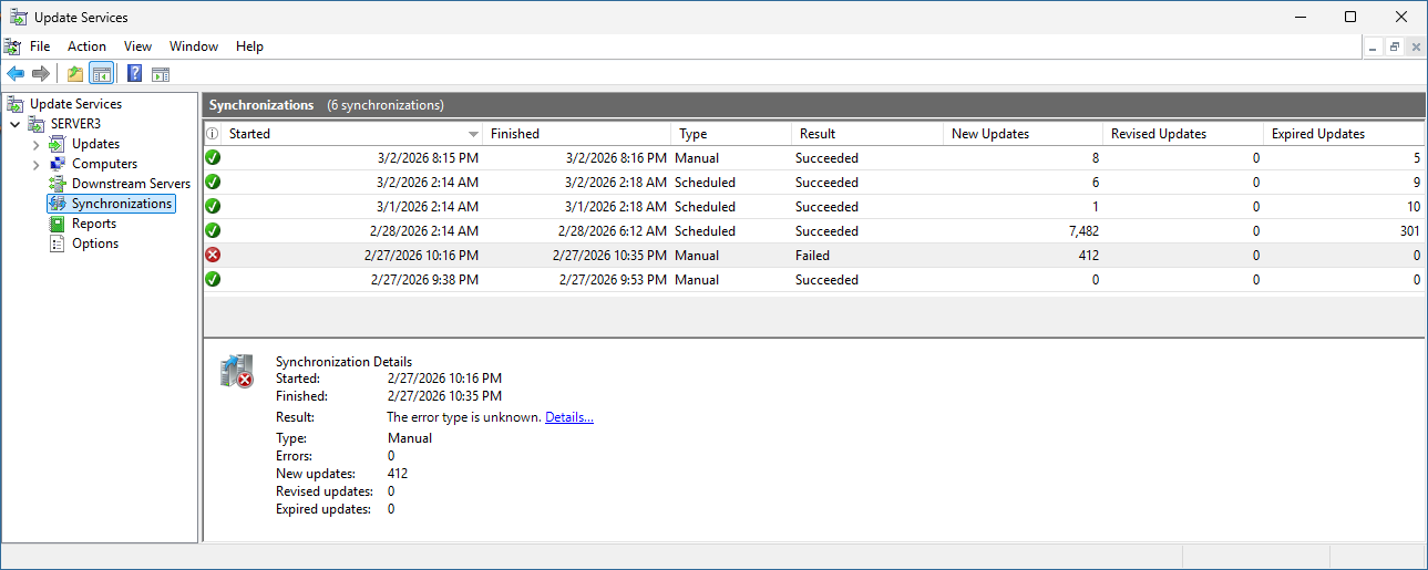Installing, Configuring and managing WSUS in Windows Server 2025 ...
