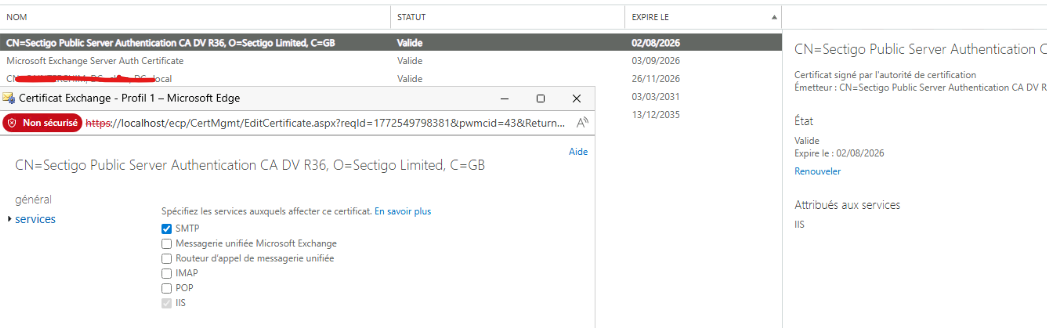 Solved: Exchange 2019 Certificate error | Experts Exchange