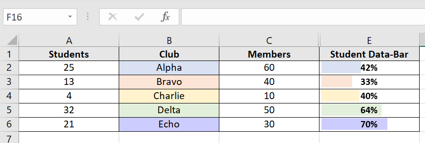 Workaround, to Create Mult-Color Conditional Formatting Data-Bars in ...